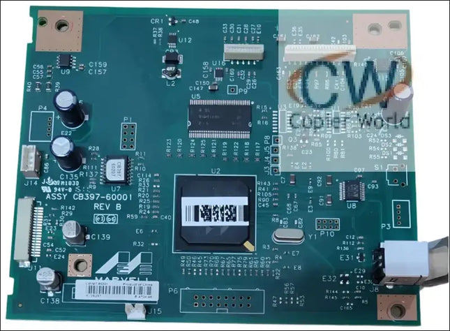 HP 1005 formatted board
