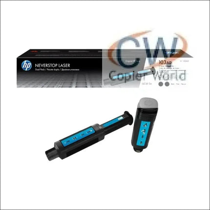 HP 103AD Dual Pack Black Original Neverstop Laser Toner Reload Kit