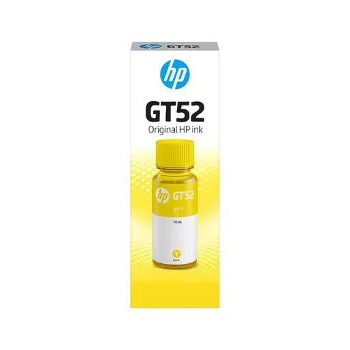 HP GT52 70ml Yellow Ink Bottle for Printers - Printers