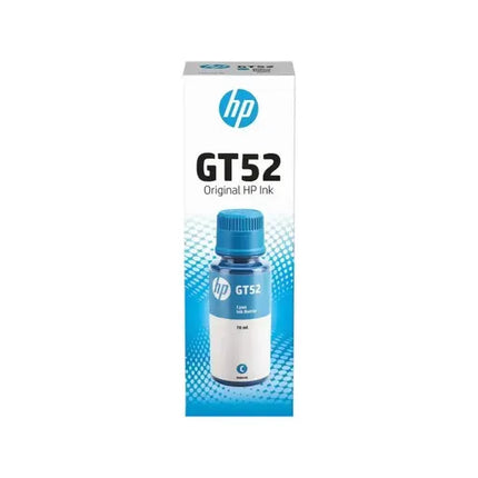 Hp Gt52 Cyan Ink Bottle 70ml Original - Printers