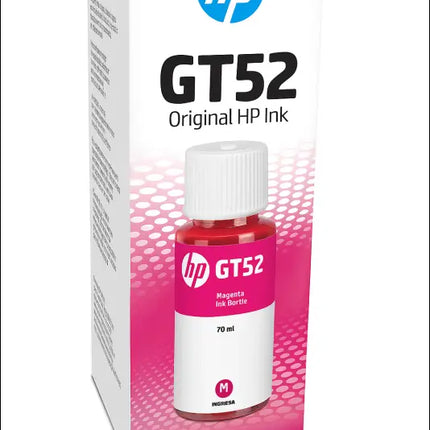 HP GT52 Magenta Ink Bottle for Quality Printing - Printers