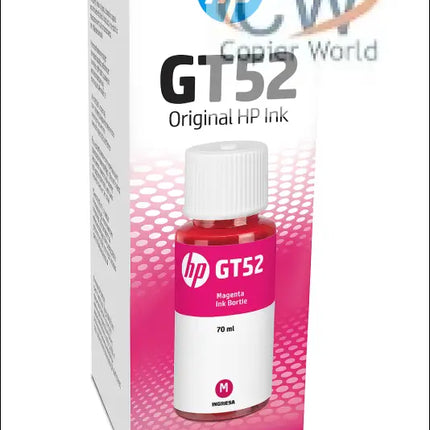 HP GT52 Magenta Ink Bottle for Quality Printing - Printers