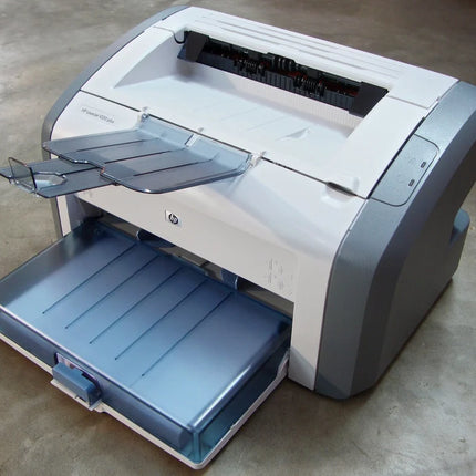 HP LaserJet 1020 Plus Monochrome Laser Printer Front View for Home and Office Printing