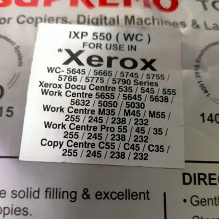 Itdl Toner for Xerox wc5845 5855 5875 5755 1 kg - TONERS