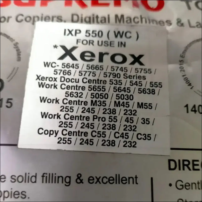 Itdl Toner for Xerox wc5845 5855 5875 5755 1 kg - TONERS