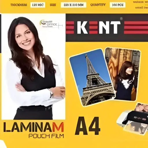 Kent A4 Laminating Pouches 125 Microns - LAMINATION POUCH
