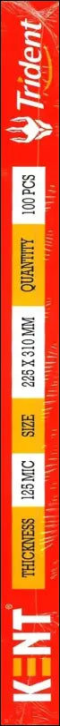 Kent A4 Laminating Pouches 125 Microns - LAMINATION POUCH