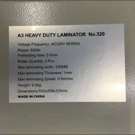 Kent KL320 Lamination Machine - Laminator Machine