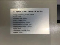 Kent KL320 Lamination Machine - Laminator Machine