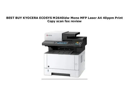 Kyocera 2640idw multifunction printer