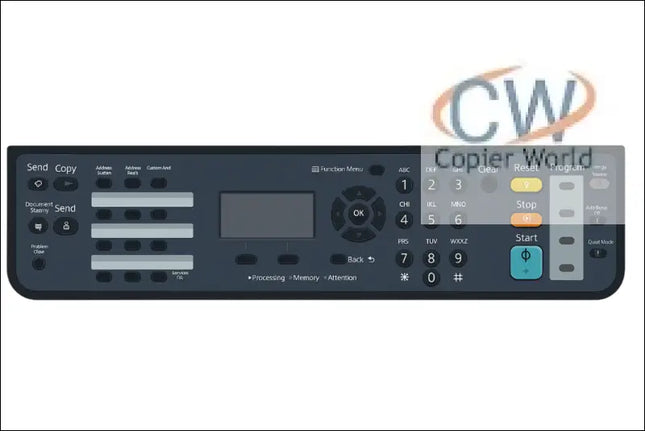 Kyocera M2040 Control Panel - DISPLAY PANEL