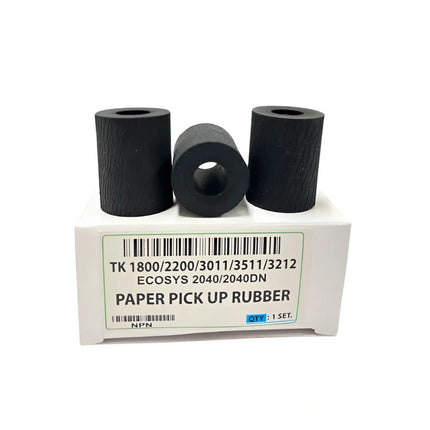 Kyocera Pickup Rubber Tire 1800 2200 2040 3010 3511 3212 Printer (Set of 3)