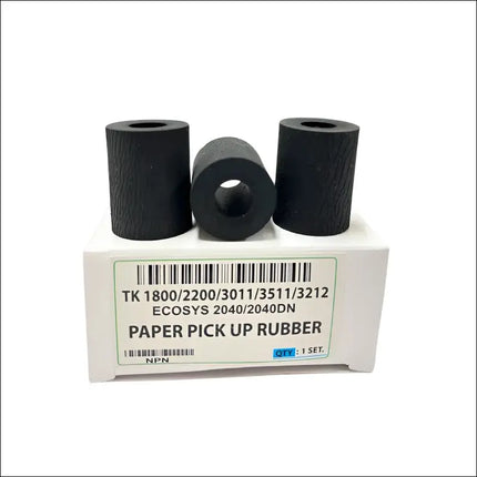 Kyocera Pickup Rubber Tire 1800 2200 2040 3010 3511 3212 Printer (Set of 3) - Single Unit - Kyocera