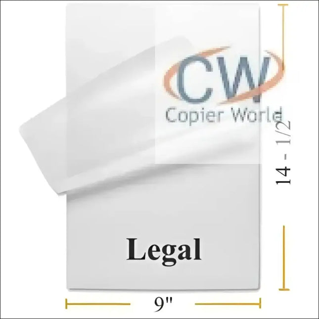 Laminating Legal 125mic - LAMINATION POUCH