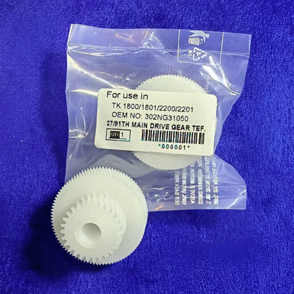 Main Drive Gear Tef Compatible use for Kyocera 1800 1801 2200 2201 ( 27/91Th )