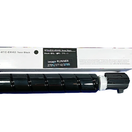 NPG83/C-EXV 63 Toner Cartridge Black Compatible use for Canon IR 2700 2725 2730 2745