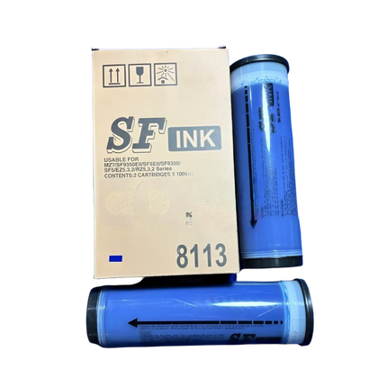 Premium Compatible Blue Ink Compatible use for Riso SF5450/SF5350/SF5250/SF5050 – Box of 2 Cartridges
