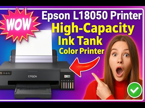 Epson L18050 Printer High-Capacity Ink Tank Color Printer