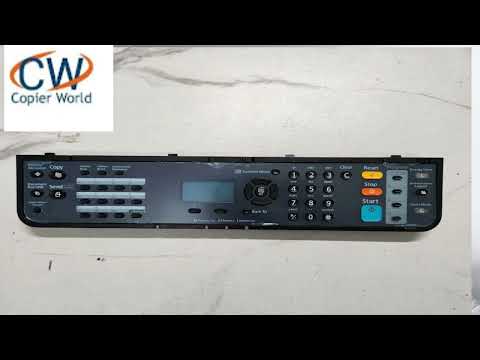 Kyocera M2040 Control Panel