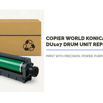 Copier World Konica Minolta DU107 Drum Unit Replacement by@Outfy