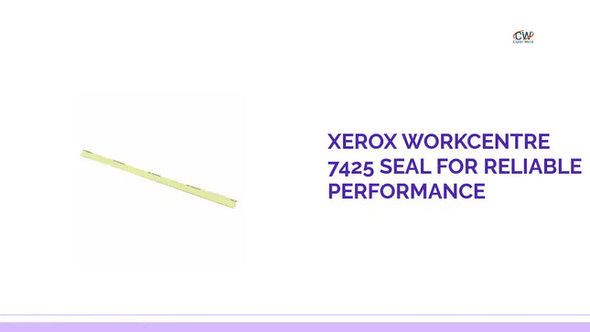 Xerox WorkCentre 7425 Seal for Reliable Performance by@Outfy