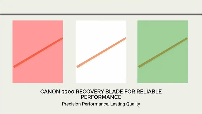 Canon 3300 Recovery Blade for Reliable Performance by@Outfy