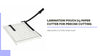 Lamination Pouch A3 Paper Cutter for Precise Cutting by@Outfy