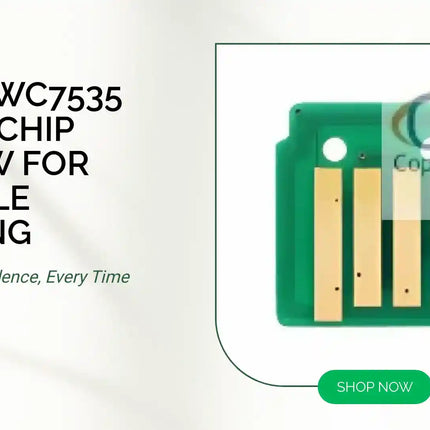 Xerox WC7535 Toner Chip Yellow for Reliable Printing by@Outfy