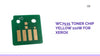 Wc7535 Toner chip yellow 110w for xerox by@Outfy