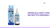 Epson 673 LIGHT CYAN Ink Bottle (Original) by@Outfy