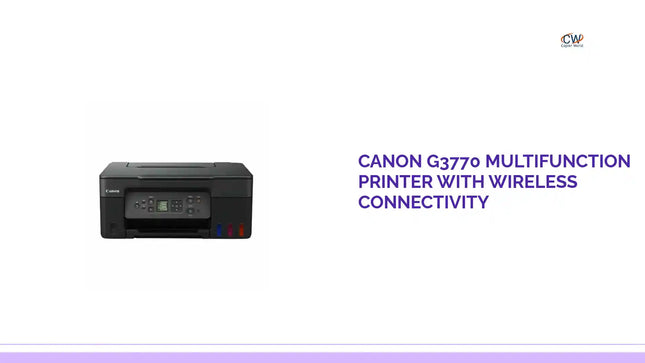 Canon G3770 Multifunction Printer with Wireless Connectivity by@Outfy