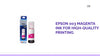 Epson 003 Magenta Ink for High-Quality Printing by@Outfy