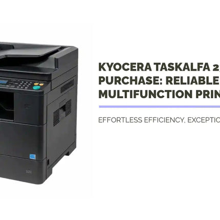 Kyocera Taskalfa 2320 Purchase: Reliable Multifunction Printer by@Outfy