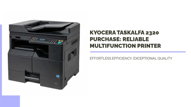 Kyocera Taskalfa 2320 Purchase: Reliable Multifunction Printer by@Outfy