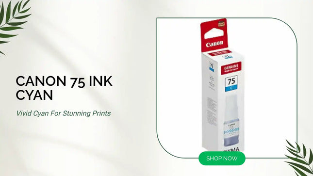 Canon 75 Ink Cyan by@Outfy