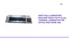 Kent Ks12 Laminating Machine Heavy Duty A3 A4 Thermal Laminator for Office and Home Use by@Outfy