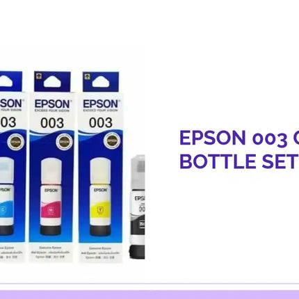 Epson 003 Colour Ink Bottle Set by@Outfy