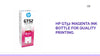 HP GT52 Magenta Ink Bottle for Quality Printing by@Outfy