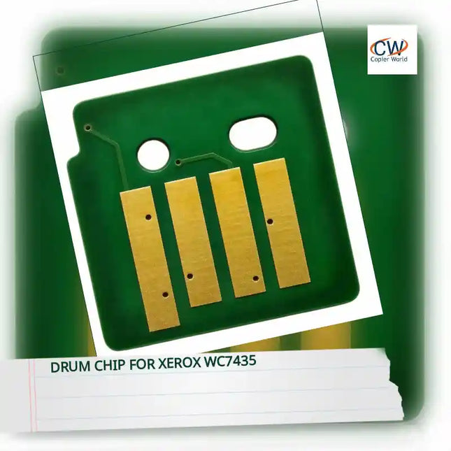 Drum Chip for xerox wc7435 by@Outfy