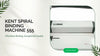 Kent Spiral Binding Machine 555 by@Outfy