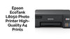 Epson EcoTank L8050 Photo Printer High-Quality A4 Prints by@Outfy