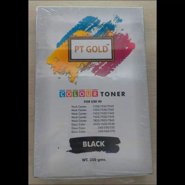 PT Gold Colour Toner Black for XEROX Work Center 7228/7235/7245/7325/7335/7345/7425/7435/7445/7525/7535/7545/7825/7835/7845/3535/1632/2240/240/250/252/550/553/570