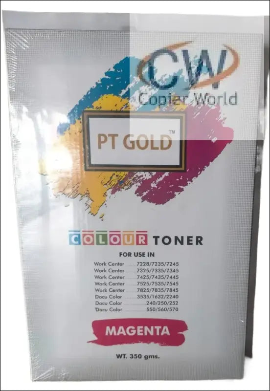 PT Gold Colour Toner Magenta for XEROX Work Center 7228/7235/7245/7325/7335/7345/7425/7435/7445/7525/7535/7545/7825/7835/7845/3535/1632/2240/240/250/252/550/553/570