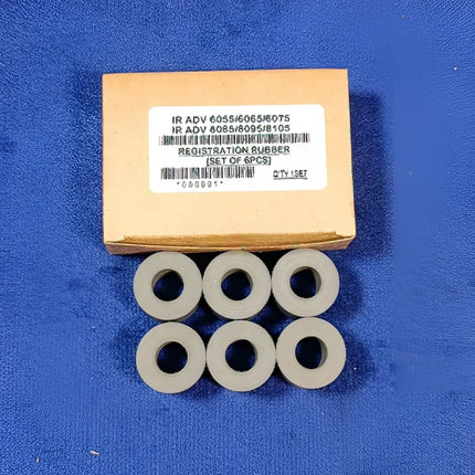 Registration Rubber Compatible use for Canon IR ADV 6055 6065 6075 IR ADV 8085 8095 8105 ( Set Of 6PCS )