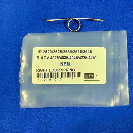 Right Door Spring Compatible use for Canon IR 2520 2525 2535 IR ADV 4025 4035 4045