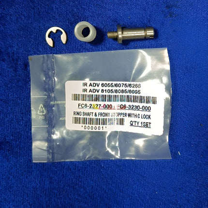 Ring Shaft And Front Stopper With C Lock Compatible use for Canon IR ADV 6055 6075 6255 8105 8085 8095