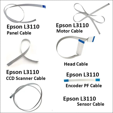 (Set of 6 cables) All FFC Cable Compatible use for Epson L3110