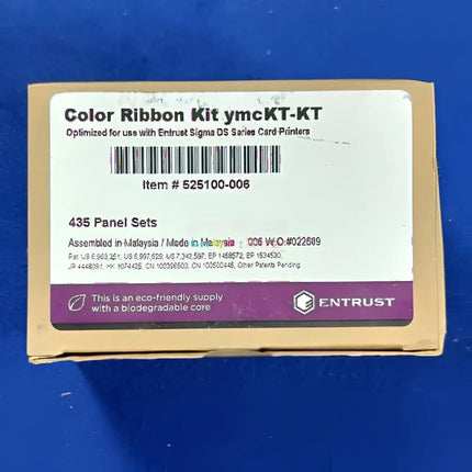 Use Sigma DS Series 525100006 Ribbon Kit YMCKT KT 435 Panel sets Datacard Entrust