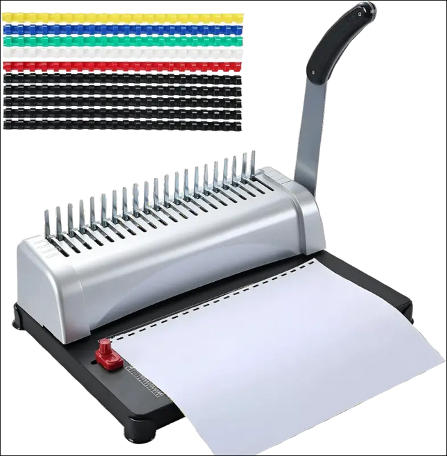 Spiral Binding Machine for Office Document Book and Project Binding