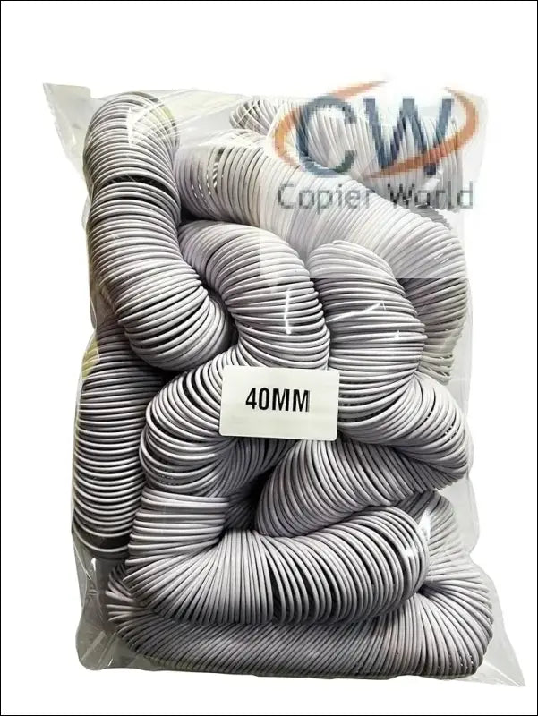 Spiral Binding White Ring 40mm